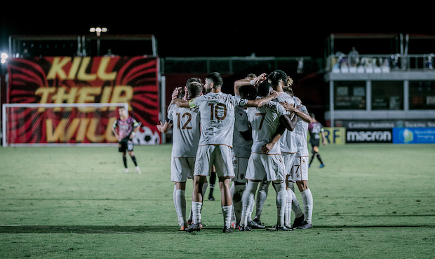 Phoenix Rising welcomes fans back with blowout win over Las Vegas