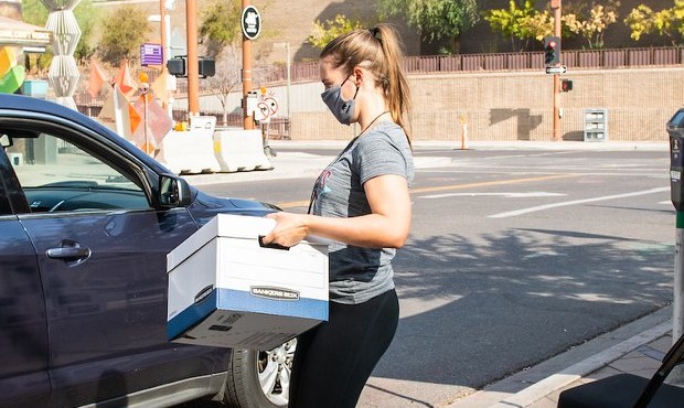 The Arizona Diamondbacks hosted a supply kit drive for Arizona teachers on Saturday, Sept. 19. (Pho...