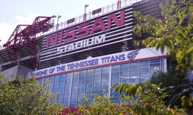Nissan Stadium, home of the Tennessee Titans, is shown Tuesday, Sept. 29, 2020, in Nashville, Tenn....