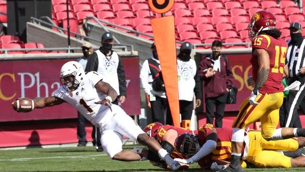 Sun Devils RB DeaMonte Trayanum not dressed for UNLV game