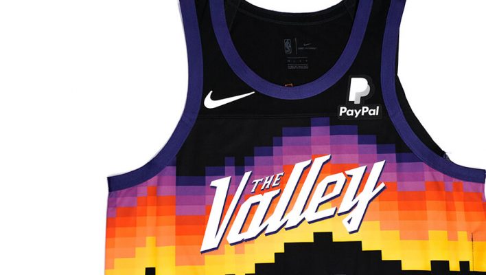 Suitable for Physical Exercise and Sports Booker # 1 Basketball Jersey Suns Team The Valley City-Edition 2020-21 Jersey Men Shirt 