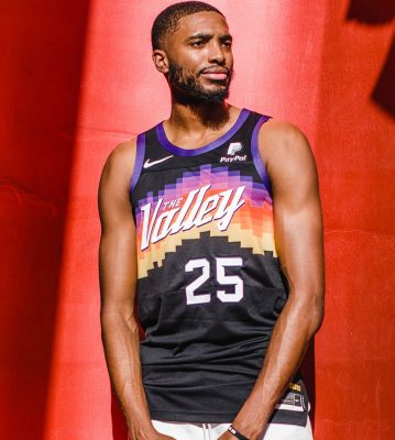the valley suns jersey booker