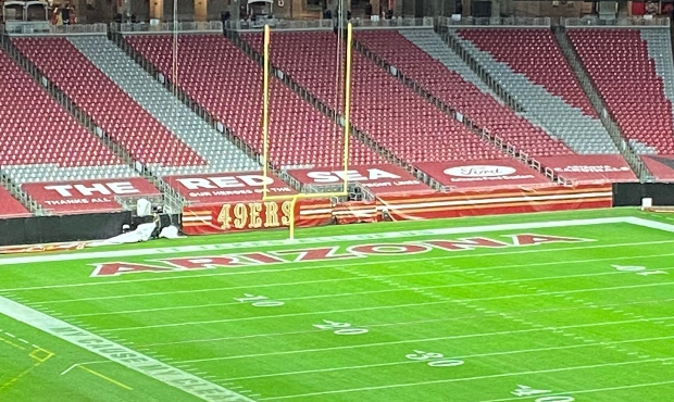49ers makeover begins at State Farm Stadium after Cardinals loss
