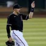 Nick Ahmed, SS

Ahmed can count himself as one of the key D-backs starters who did not suffer at the plate last year. He posted career highs in batting average (.266) and BABIP (.324), but he had an uncharacteristic run on defense with seven errors in just 56 games as his streak of two Gold Glove awards ended. Ahmed missed time in spring with nagging knee soreness and a leave for personal reasons.

(AP Photo/Matt York)