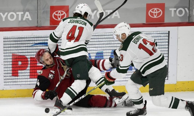 Coyotes drop 3rd straight game to Wild, 4th overall