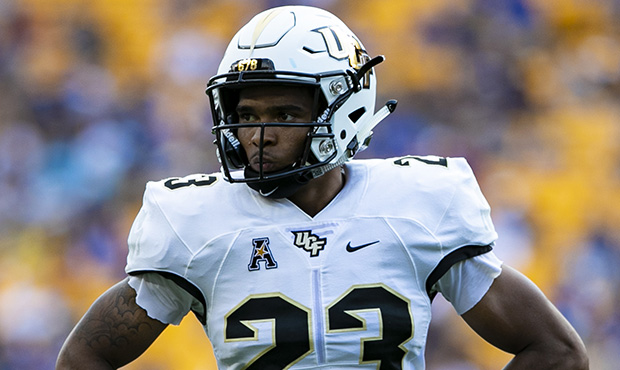 UCF Knights defensive back Tay Gowan (23) looks on during the College football game between the UCF...