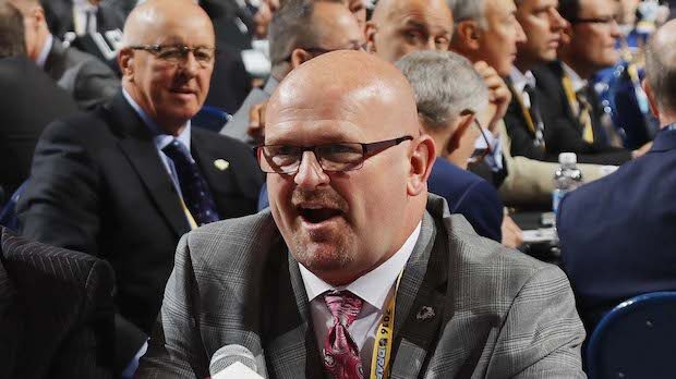 Coyotes director of pro scouting Alan Hepple...