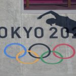Jagger Eaton of the United States competes at the 2020 Summer Olympics, Saturday, July 24, 2021, in Tokyo, Japan. (AP Photo/Jae C. Hong)