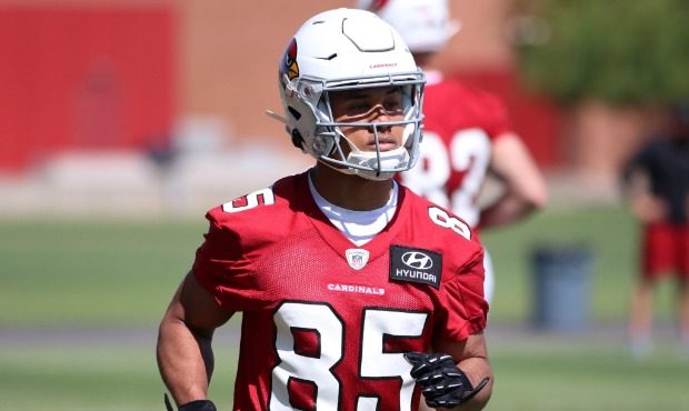 Arizona Cardinals wide receiver Rondale Moore during rookie minicamp Friday, May 14, 2021, in Tempe...