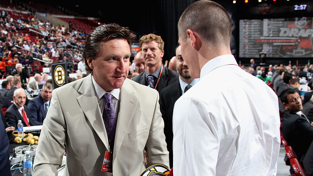 Executive Director of Player Personnel John Ferguson Jr. attends the 2014 NHL Entry Draft at Wells ...