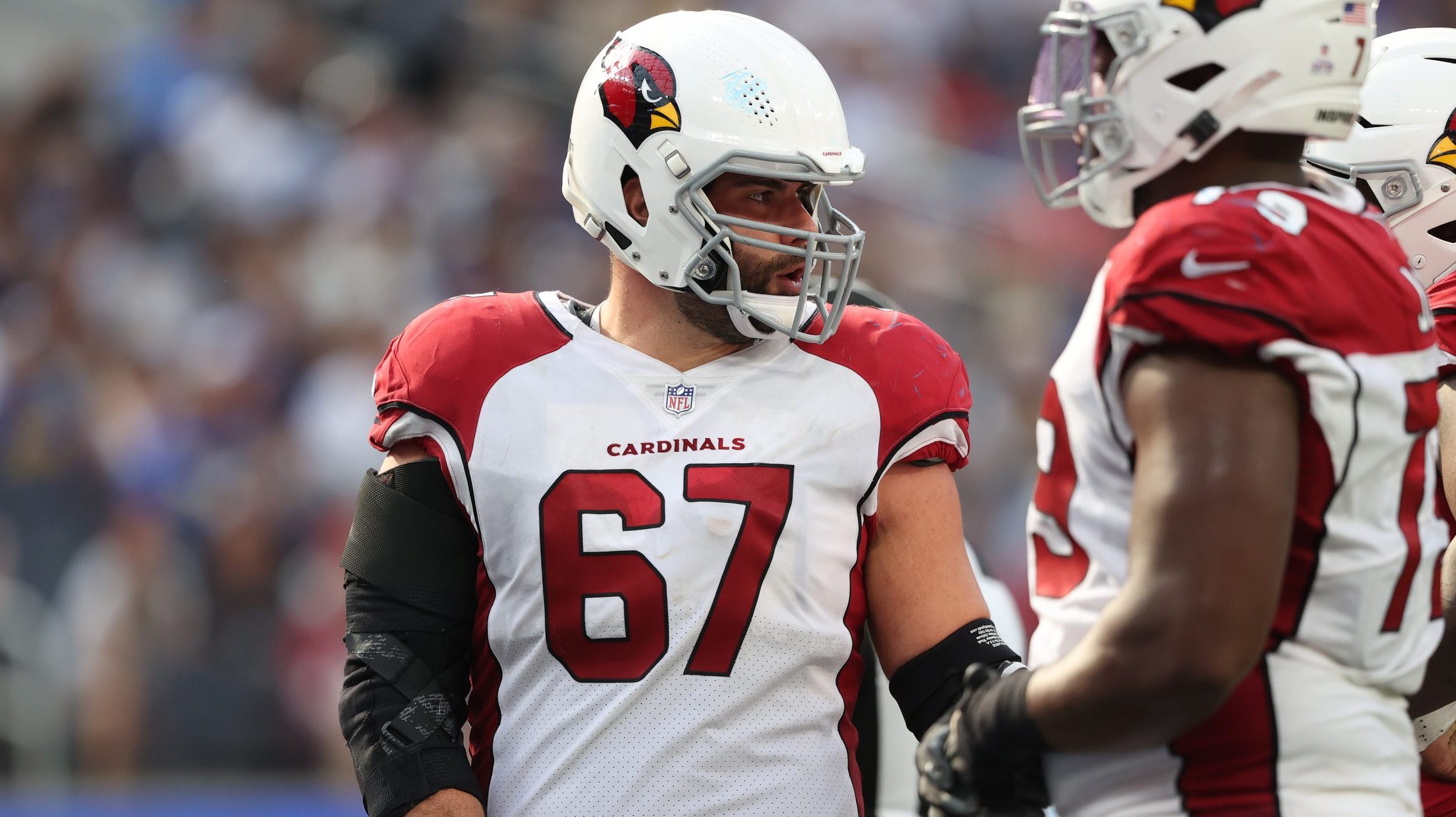 Cardinals-Rams Wild Card injury report: Justin Pugh, Conner