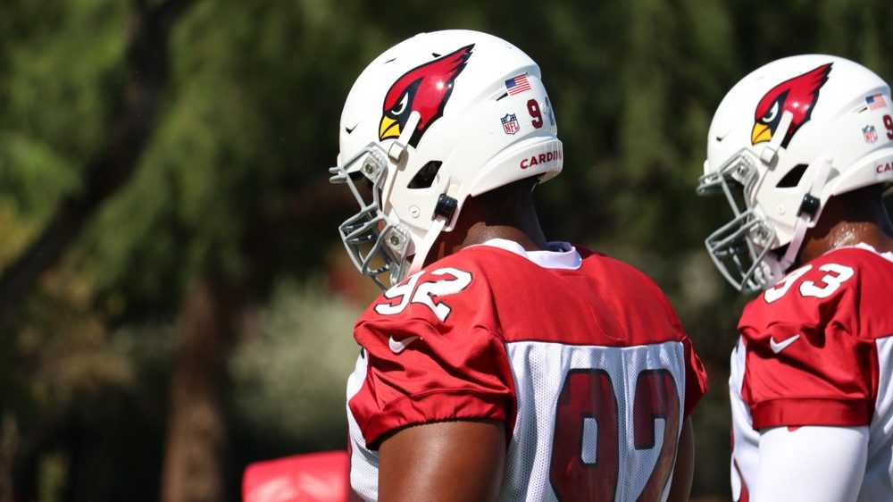 Arizona Cardinals sign Hagan and Hill to practice squad; release Ledbetter