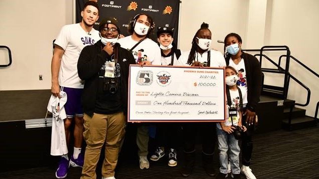 Suns' Devin Booker surprises non-profit LCD with $100,000 grant