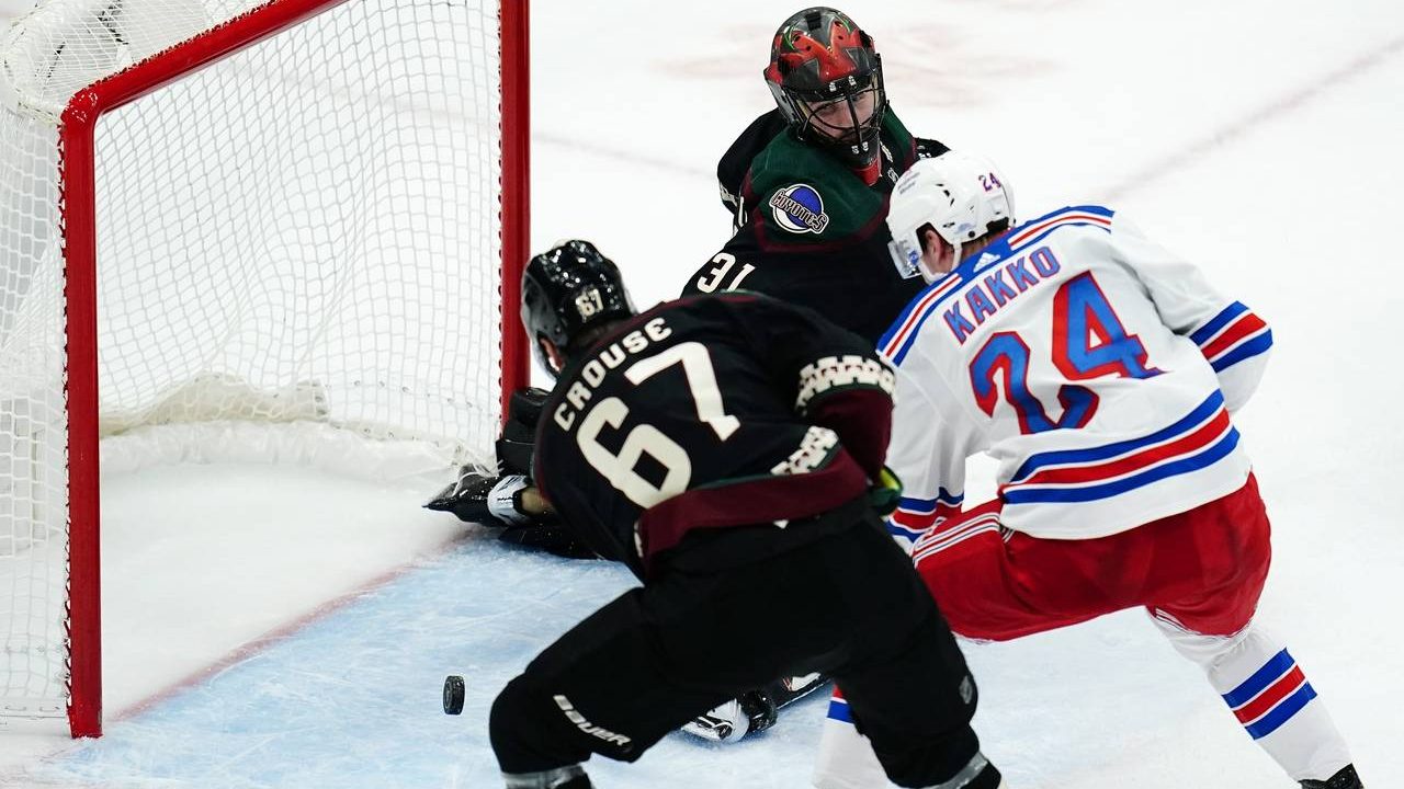 Arizona Coyotes blow multiple leads in home loss vs. New York Rangers