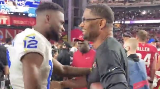 Rams WR Van Jefferson gave game ball to his Cardinals assistant dad
