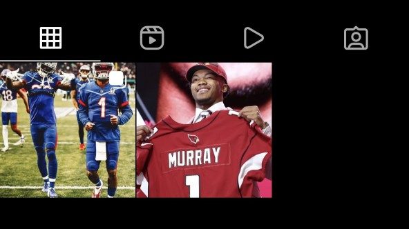Arizona Cardinals scrub Instagram in solidarity with Kyler Murray