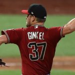 RP Kevin Ginkel 
Ginkel has been a factor in the D-backs bullpen for four straight seasons but has never recorded more than 32 appearances and has 106 total in that span. (Photo by Kayla Wolf/Getty Images)
