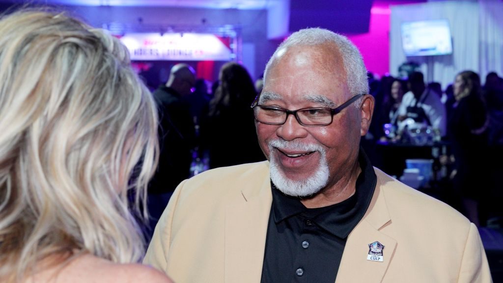 Former NFL player Curley Culp attends The 27th Annual Party With A Purpose on February 3, 2018 in S...