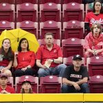 Fans attend a baseball game between the Arizona Diamondbacks and the Cincinnati Red,s Monday, June 6, 2022, in Cincinnati. (AP Photo/Jeff Dean)