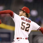 SP Ryne Nelson

After beating out Drey Jameson this spring, Nelson takes over the fifth and final rotation spot.

In a limited showing last season, Nelson went 1-1 with a 1.47 ERA.

(Photo by Christian Petersen/Getty Images)
