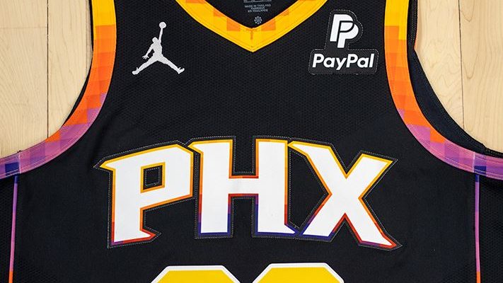 City Edition 2019-2020 Phoenix Suns Black #1 NBA Jersey,Phoenix Suns