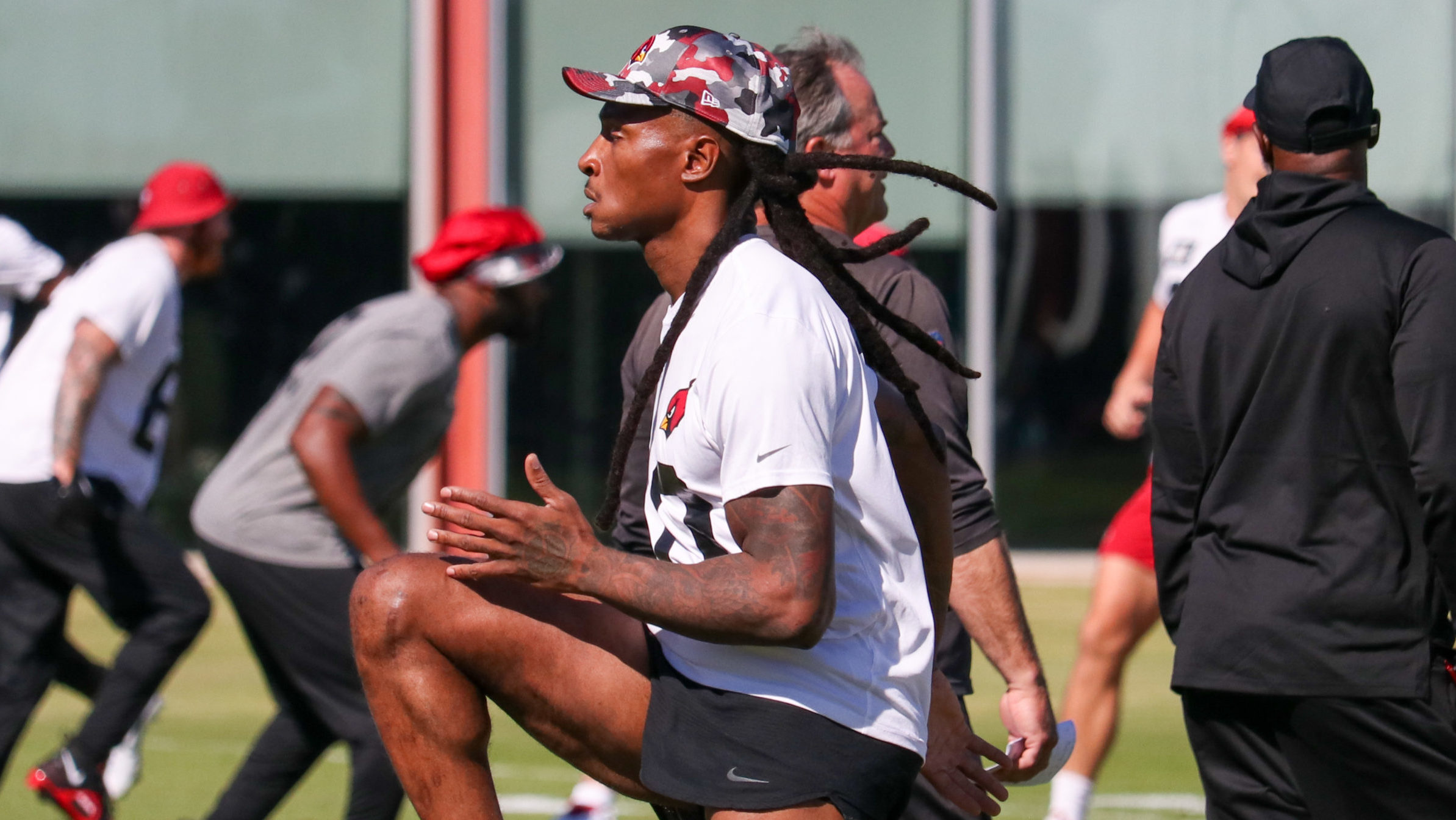 Arizona Cardinals WR DeAndre Hopkins during practice on Tuesday, Oc.t 18, 2022, in Tempe. (Tyler Dr...