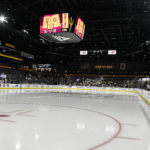 Arizona State Sun Devils hockey's Mullett Arena in Tempe, Arizona, on Oct. 14, 2022. (Arizona Sports Photo/Jeremy Schnell)