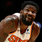June: The Phoenix Suns   tendered a qualifying offer to center Deandre Ayton,  a procedural move for the team that allowed them to match any offer sheet the restricted free agent signed with another team.  The Suns would later match a four year, $133 million contract from the Pacers to keep Ayton. (Photo by Steph Chambers/Getty Images)