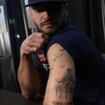 
              Houston Astros starting pitcher Lance McCullers Jr. displays his tattoos ahead of Game 1 of the baseball World Series between the Houston Astros and the Philadelphia Phillies on Thursday, Oct. 27, 2022, in Houston. Game 1 of the series starts Friday. (AP Photo/David J. Phillip)
            