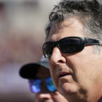 
              Mississippi State head coach Mike Leach watches before an NCAA college football game against Arkansas in Starkville, Miss., Saturday, Oct. 8, 2022. (AP Photo/Rogelio V. Solis)
            
