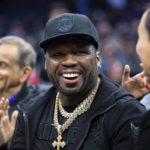 
              Rapper 50 Cent attends an NBA basketball game between the Sacramento Kings and the Indiana Pacers in Sacramento, Calif., Wednesday, Nov. 30, 2022. (AP Photo/José Luis Villegas)
            
