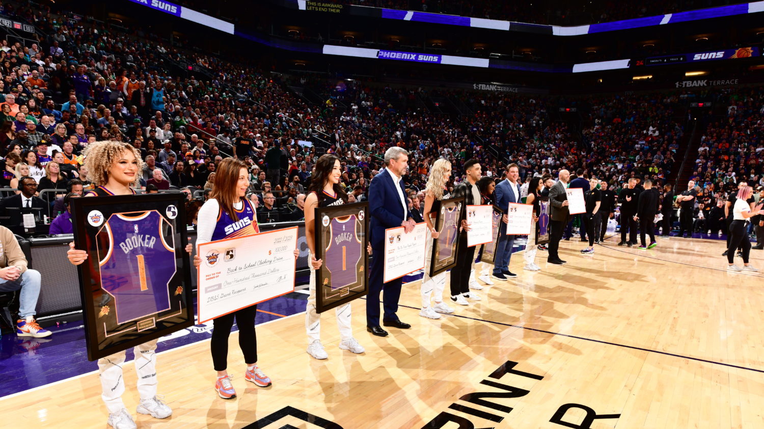The Phoenix Suns host the Boston Celtics on December 7, 2022, at the Footprint Center in Phoenix, A...