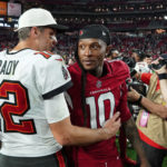 Tom Brady and DeAndre Hopkins (Arizona Sports Photo/Jeremy Schnell)