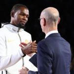 July: Dan Bickley wrote that the Suns may have been   the NBA’s last superteam  after commissioner Adam Silver made it clear he wasn’t happy with Brooklyn Nets superstar Kevin Durant asking for a trade, saying NBA players need to honor their contracts.  (Photo by Ezra Shaw/Getty Images) 
