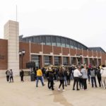 
              Missouri students stand in line to get in Mizzou Arena before the start of an NCAA college basketball game against Kansas Saturday, Dec. 10, 2022, in Columbia, Mo. (AP Photo/L.G. Patterson)
            