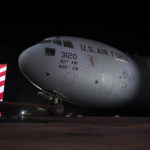 
              In this handout photo from the U.S. Air Force, a U.S. Air Force C-17 Globemaster III sits at Al-Udeid Air Base in Qatar Nov. 11, 2022. As over a million World Cup fans fill stadiums with cheers and carry heady optimism through the streets of Doha, some 8,000 American troops are running air wars in Afghanistan, Iraq, Syria and other hotspots in the Middle East mere miles away. (U.S. Air Force/Airman 1st Class Andrew Britten, via AP)
            