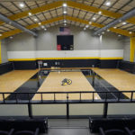 
              This Sept. 16, 2022 photo shows the volleyball courts in the Wellness Center at the University of Southern Mississippi in Hattiesburg, Miss. In a court filing on Monday, Dec. 5, 2022, the Mississippi Department of Human Services demanded that retired NFL quarterback Brett Favre and the University of Southern Mississippi repay millions of dollars of welfare money that went toward building the volleyball facility. (AP Photo/Rogelio V. Solis)
            
