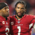 August: Arizona Cardinals Kyler Murray was ranked 57th, ahead of Budda Baker at 67 and James Conner at 80, in the  NFL Network’s Top 100 list of players  as ranked by their peers prior to the 2022 season. (Photo by Christian Petersen/Getty Images) 
