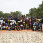 
              Participants pose for a group photograph of the Black Star polo community at the University of Ghana during the Black Star polo competition in Accra, Ghana, Saturday, Jan. 14, 2023. (AP Photo/Misper Apawu)
            