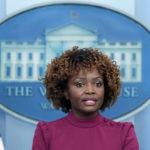 
              White House press secretary Karine Jean-Pierre speaks during the daily briefing at the White House in Washington, Monday, Feb. 6, 2023. (AP Photo/Susan Walsh)
            