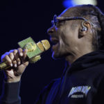 
              Snoop Dogg performs during Shaq's Fun House Super Bowl event on Friday, Feb. 10, 2023, at Talking Stick Resort in Scottsdale, Ariz. (Photo by Rick Scuteri/Invision/AP)
            