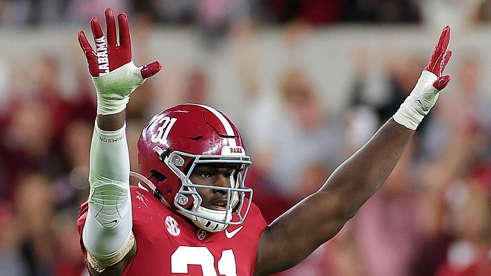 Alabama's Will Anderson Jr.(Photo by Kevin C. Cox/Getty Images)...
