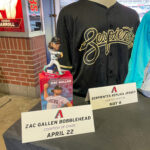 Arizona Diamondbacks 2023 promotional items at Chase Field Thursday, March 30, 2023, in Phoenix. (Arizona Sports/Alex Weiner)