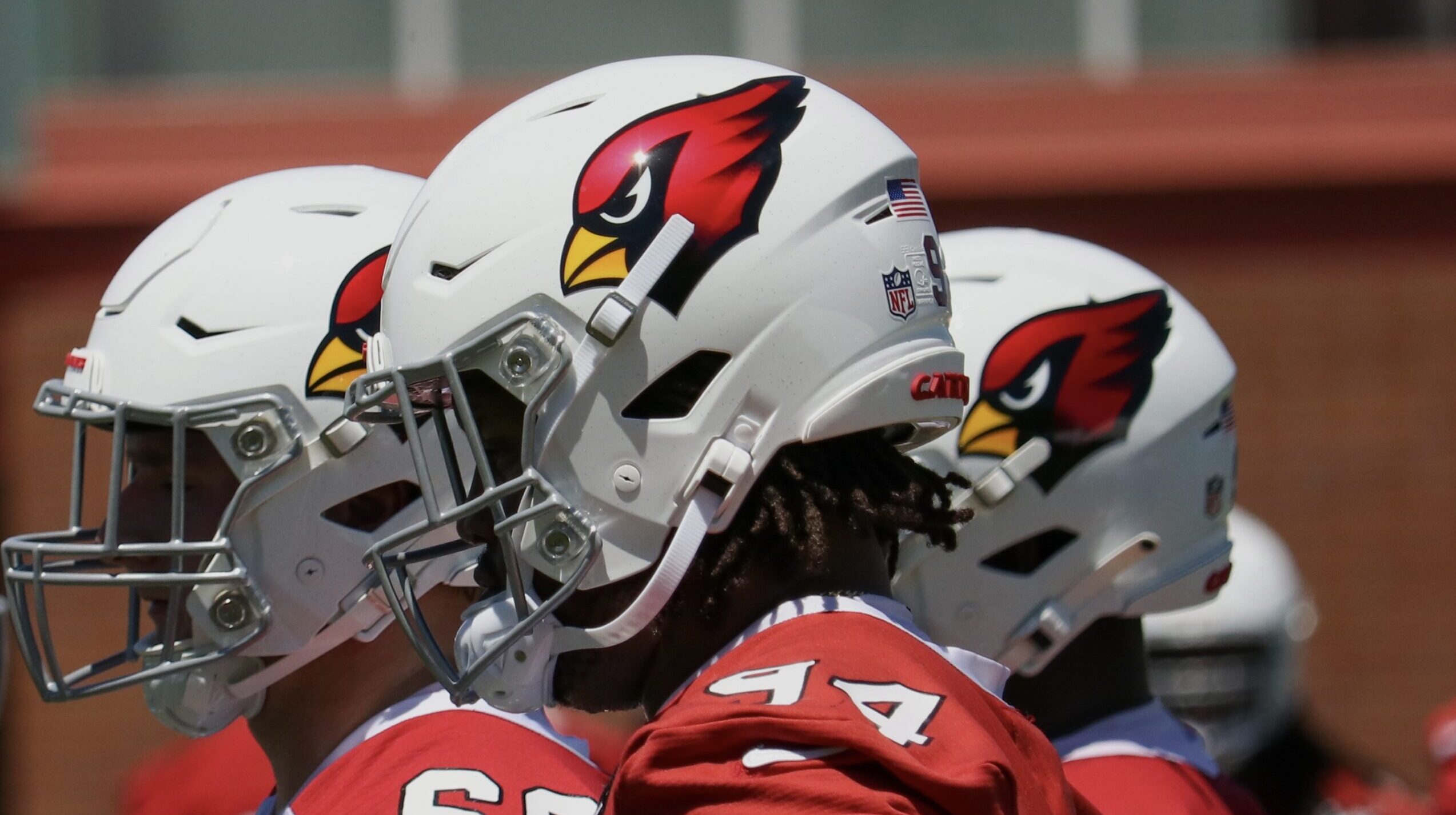 Cardinals helmet...