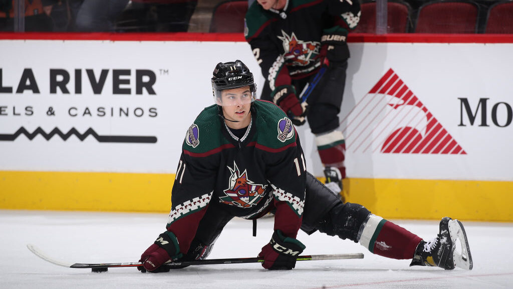 Dylan Guenther will remain with the Arizona Coyotes past nine