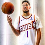 Phoenix Suns new Association jersey released for 2023-2024. (Phoenix Suns)