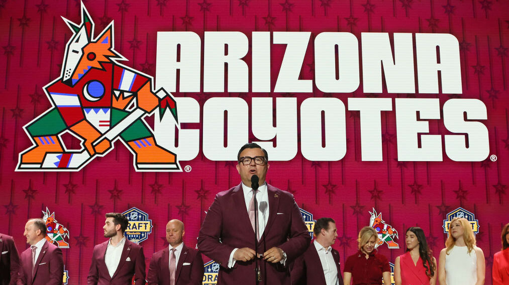 Xavier Gutierrez, Arizona Coyotes president and CEO...