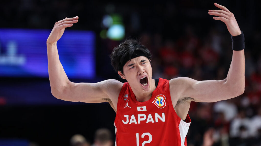 Yuta Watanabe, Japan vs. Germany FIBA World Cup...