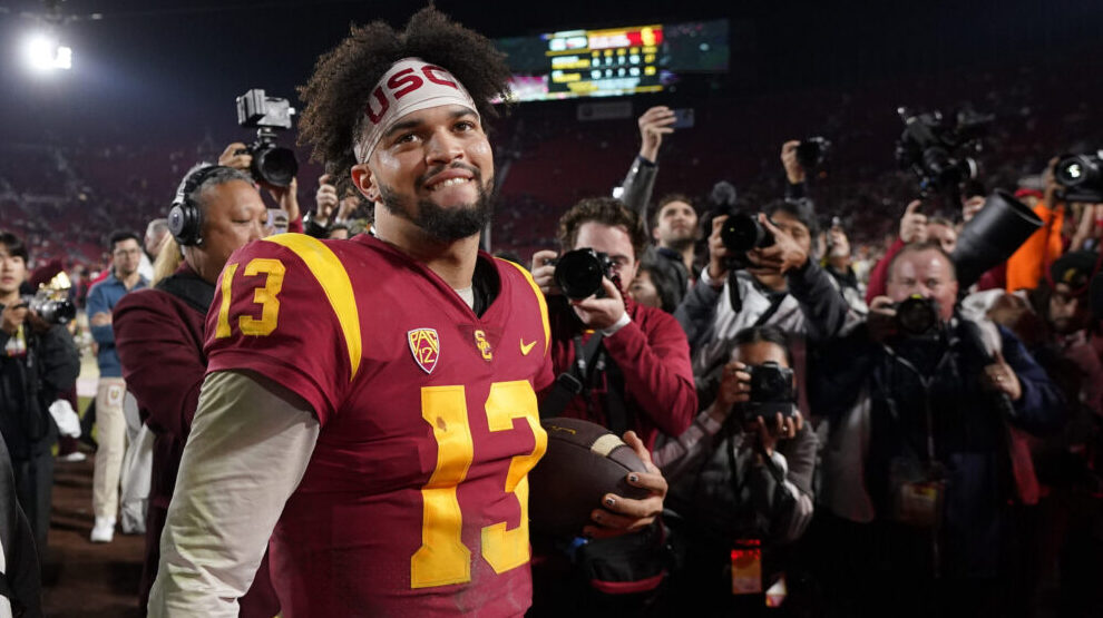 Dad of USC's Caleb Williams says bad situation could lead QB to skip 2024 NFL Draft