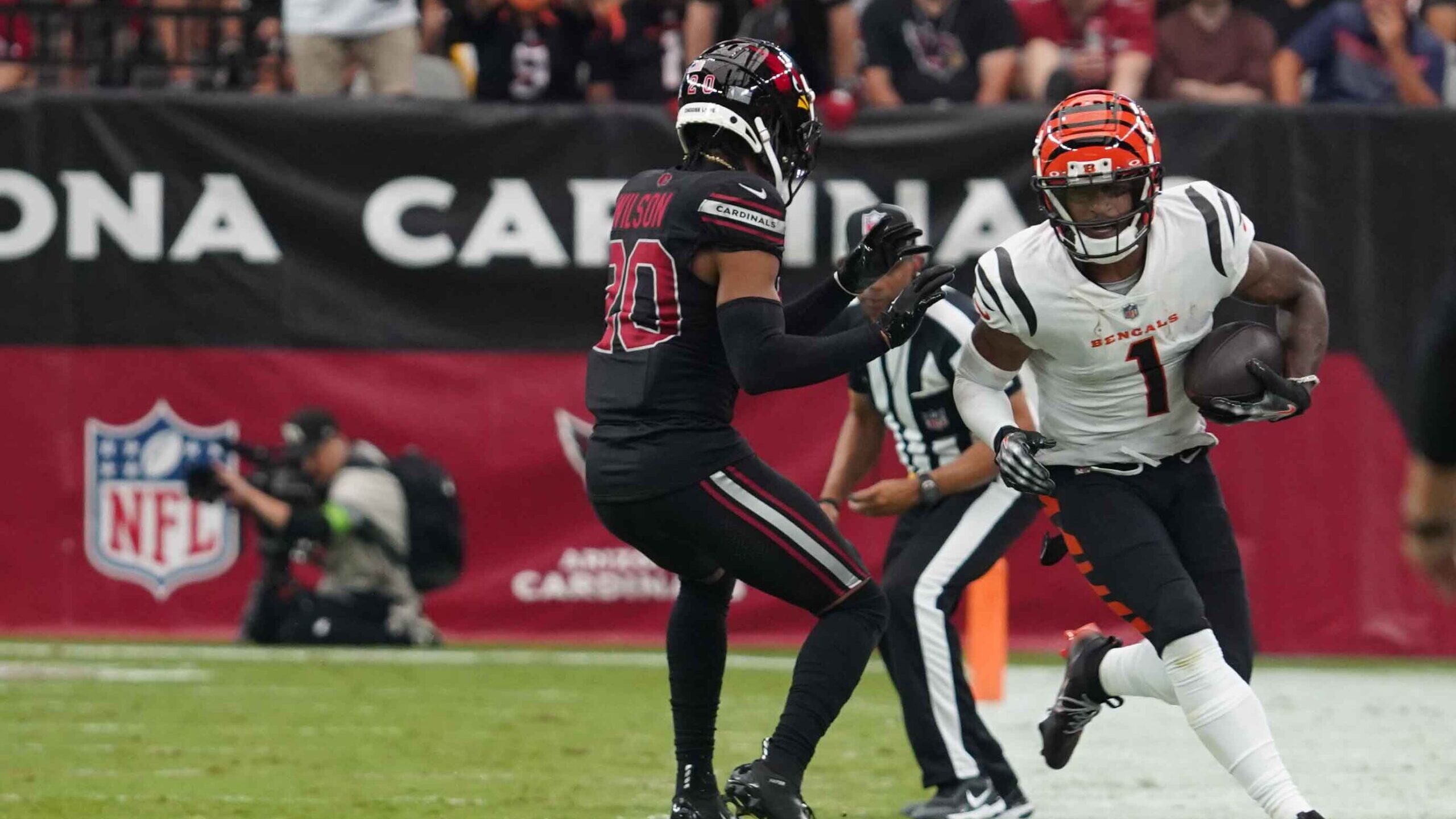 Ja'Marr Chase torches Cardinals for 3 TDs in Arizona's loss to Bengals